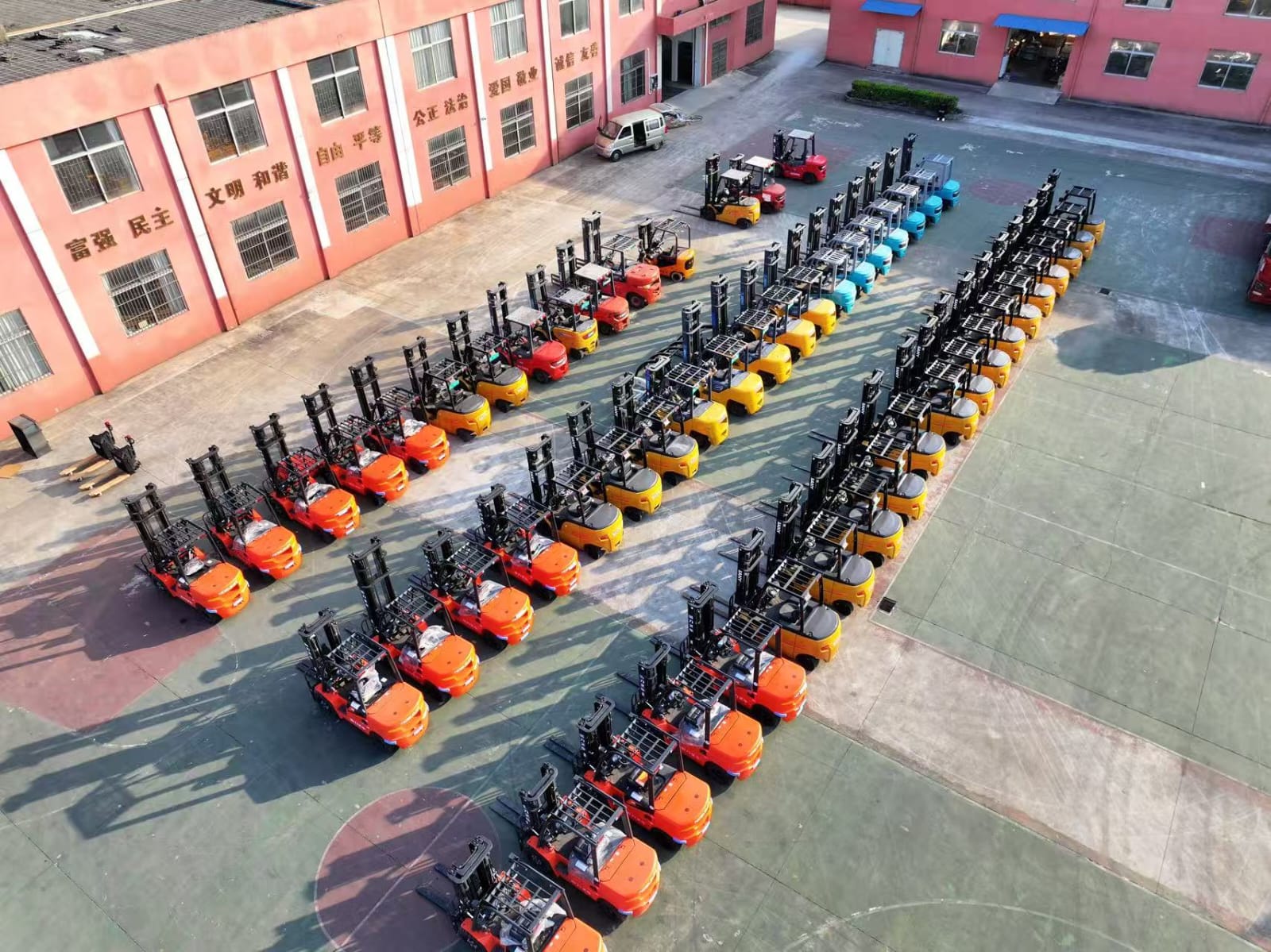 TKIFORCE equipment prepared for export loading