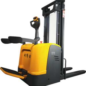 TKIFORCE stand-on electric stacker