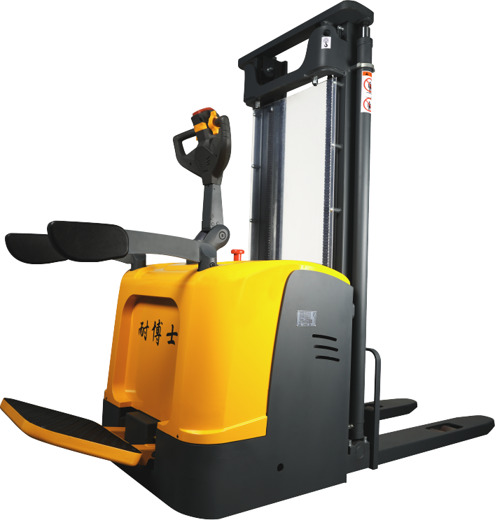 TKIFORCE stand-on electric stacker